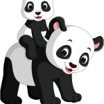 Coloriage De Panda Trop Mignon à Imprimer Unique Cute Panda Cartoon Royalty Free Vector Image Vectorstock