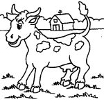 Coloriage De Vache Gratuit Luxe Coloriage Vache 19 Coloriage En Ligne Gratuit Pour Enfant