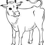Coloriage De Vache Gratuit Meilleur De Drawing Cow Animals – Printable Coloring Pages