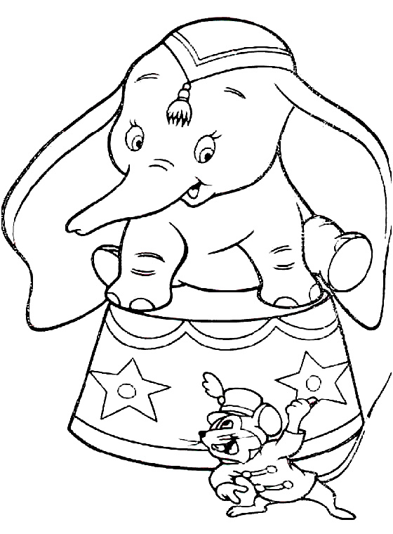 Coloriage Dumbo souris Inspiration Coloriage De Dumbo à Colorier Pour Enfants Coloriage Dumbo