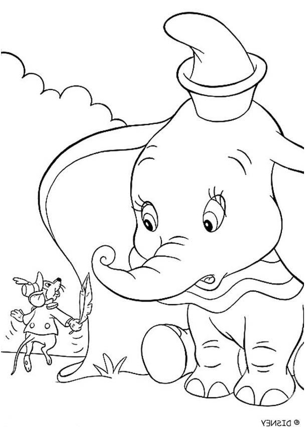 Coloriage Dumbo souris Nouveau Pagina 1 2 3 4