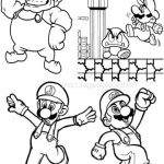 Coloriage Fantome Mario Nice Petits Coloriages Mario Bros Sur Petitscoloriages