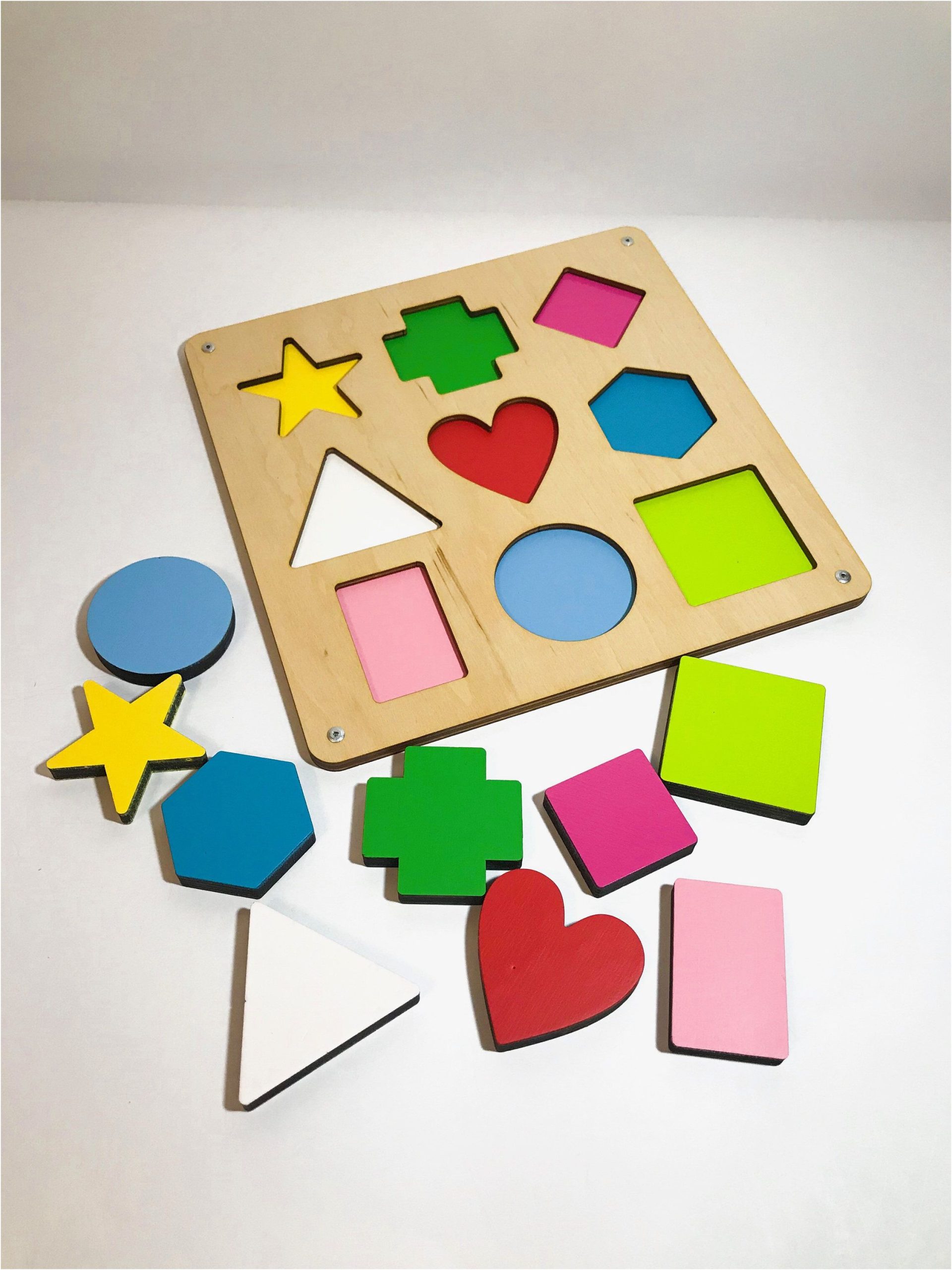wooden shape puzzle adults