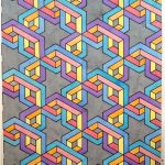 Coloriage Formes Géométriques Ms Nouveau Impossible On Behance In 2020 Geometric Drawing Optical Illusions Geometric Art