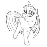Coloriage A Imprimer My Little Pony Twilight Élégant My Little Pony Coloring Pages Twilight Sparkle Coloring Home