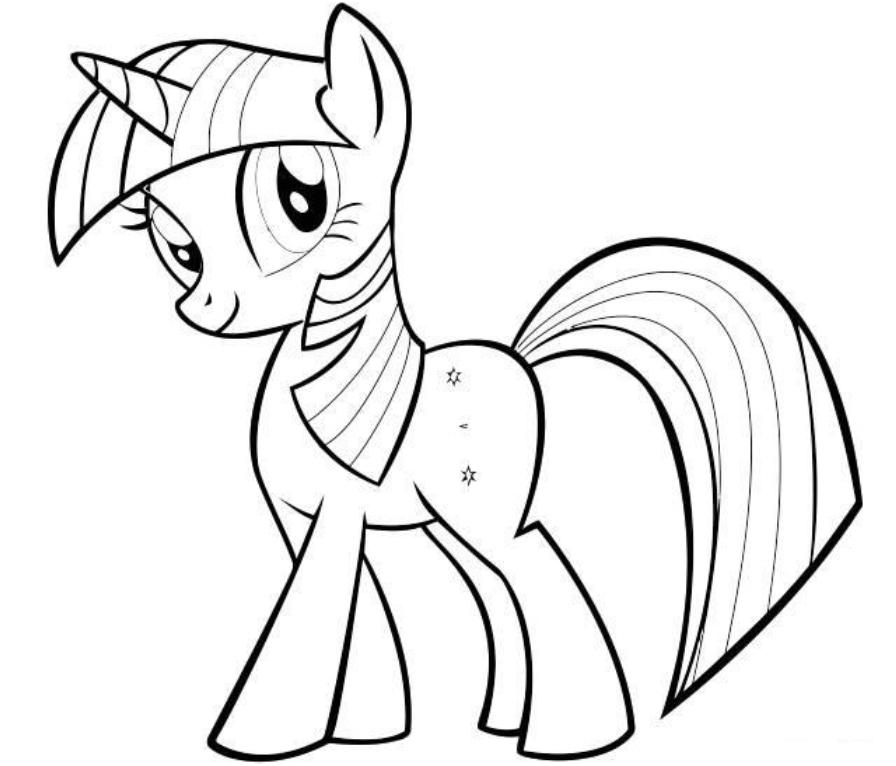 my little pony coloring pages twilight sparkle