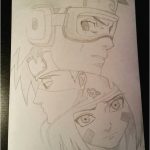 Coloriage à Imprimer Naruto Frais Animedrawings On Instagram Ampquotdrawing Naruto Obitokakashi And Rin Myronne Dr