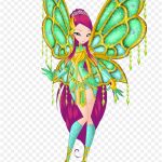 Coloriage à Imprimer Winx Roxy Luxe Butterfly Design Png Free Transparent Fairy Png Download