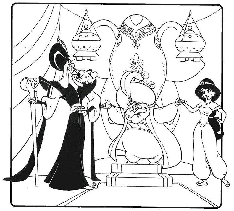 jafar coloring pages