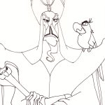 Coloriage Aladdin Jafar Inspiration Jafar Sketchline Aladdin 1992 by Vadkraam On Deviantart