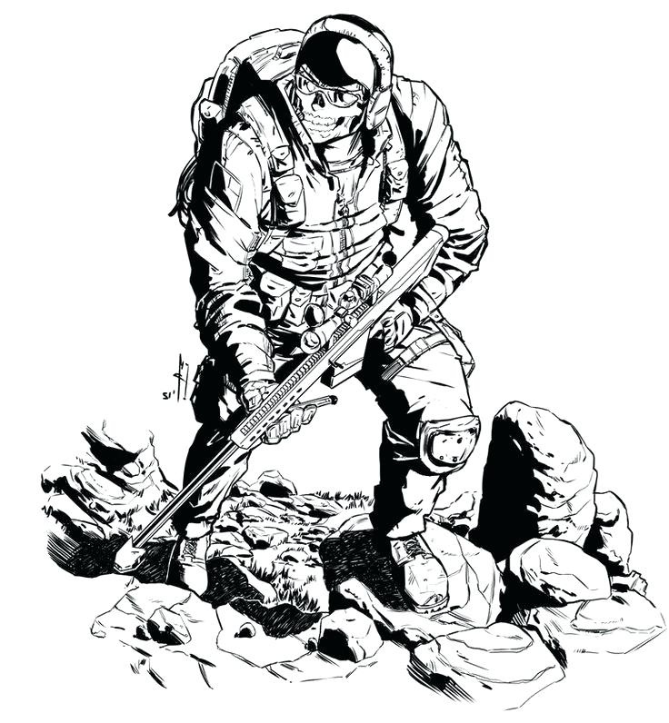 call of duty ghost coloring pages call
