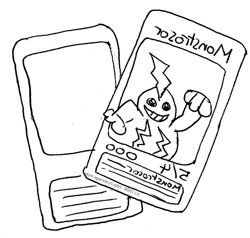 coloriage de carte pokemon ex imprimer