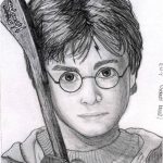 Coloriage De Garçon A Imprimer Meilleur De Harry Potter Drawings Pixilated Lightweight 51 Photos Ampquot Drawings For Sketching