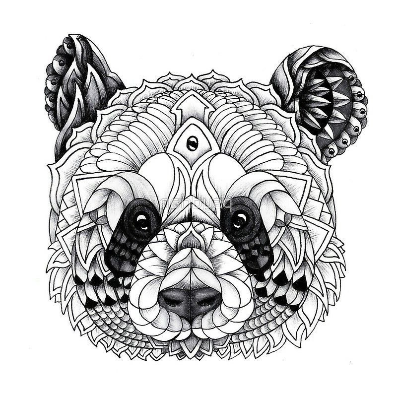 dessin imprimer mandala animaux