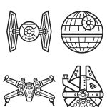 Coloriage De Vaisseau Star Wars A Imprimer Luxe Coloriage Star Wars Vaisseaux Emoji Jecolorie