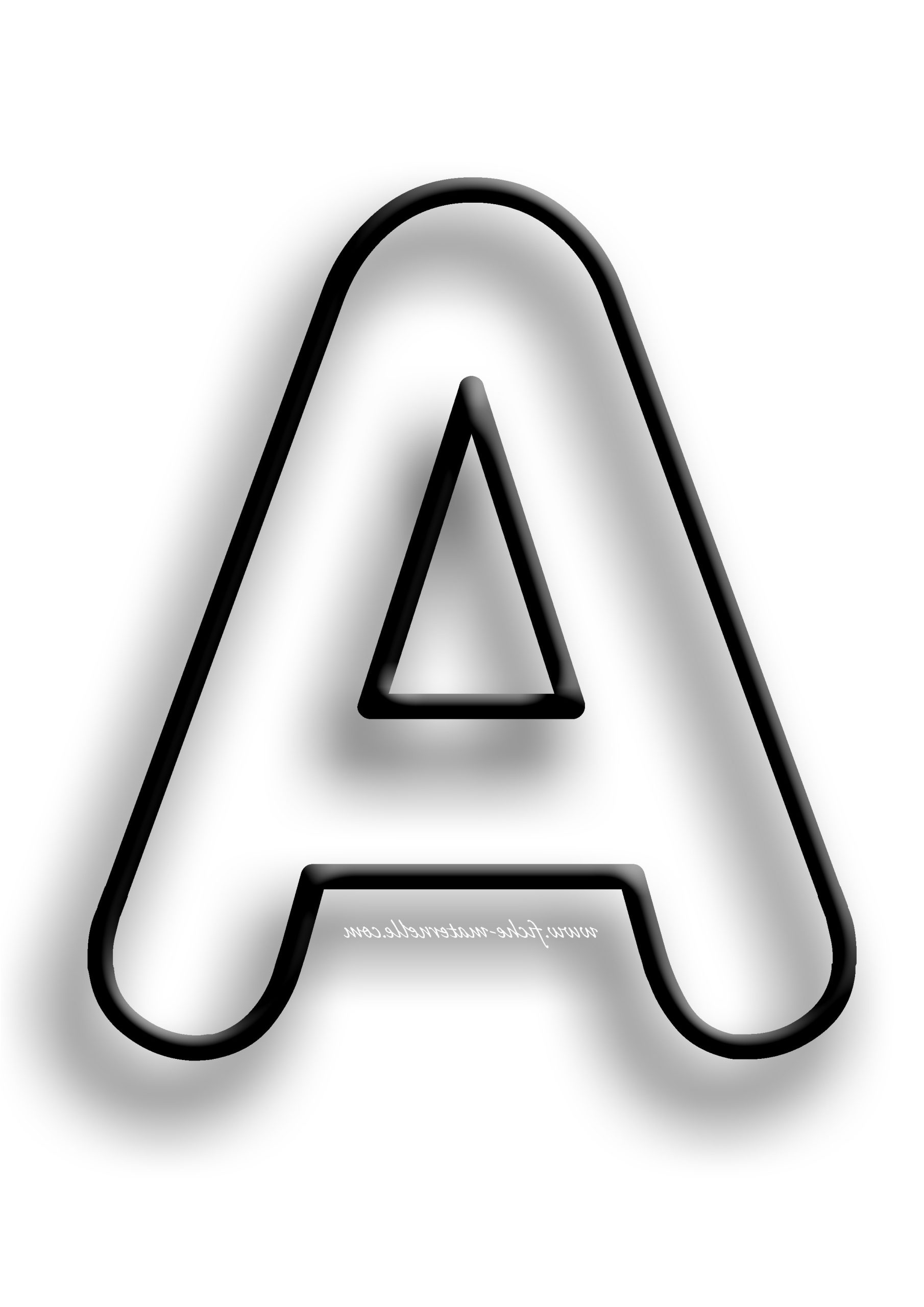 lettre alphabet imprimer a4