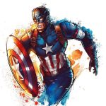 Capitaine America Coloriage à Imprimer Nice Captain America Capitn Amrica Super Hroe Heroe