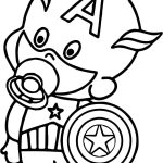 Capitaine America Coloriage Nice Captain America Cartoon Coloring Pages At Getdrawings