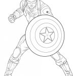 Capitaine America Coloriage Nice Captain America Coloring Pages For Kids Some Of The Coloring Page