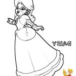 Coloriage A Imprimer Daisy Mario Nice Mario Daisy Coloring Pages For Kids And For Adults Coloring Home