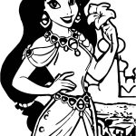 Coloriage A Imprimer Gratuit Princesse Jasmine Élégant Disney Jasmine Coloring Pages At Getdrawings