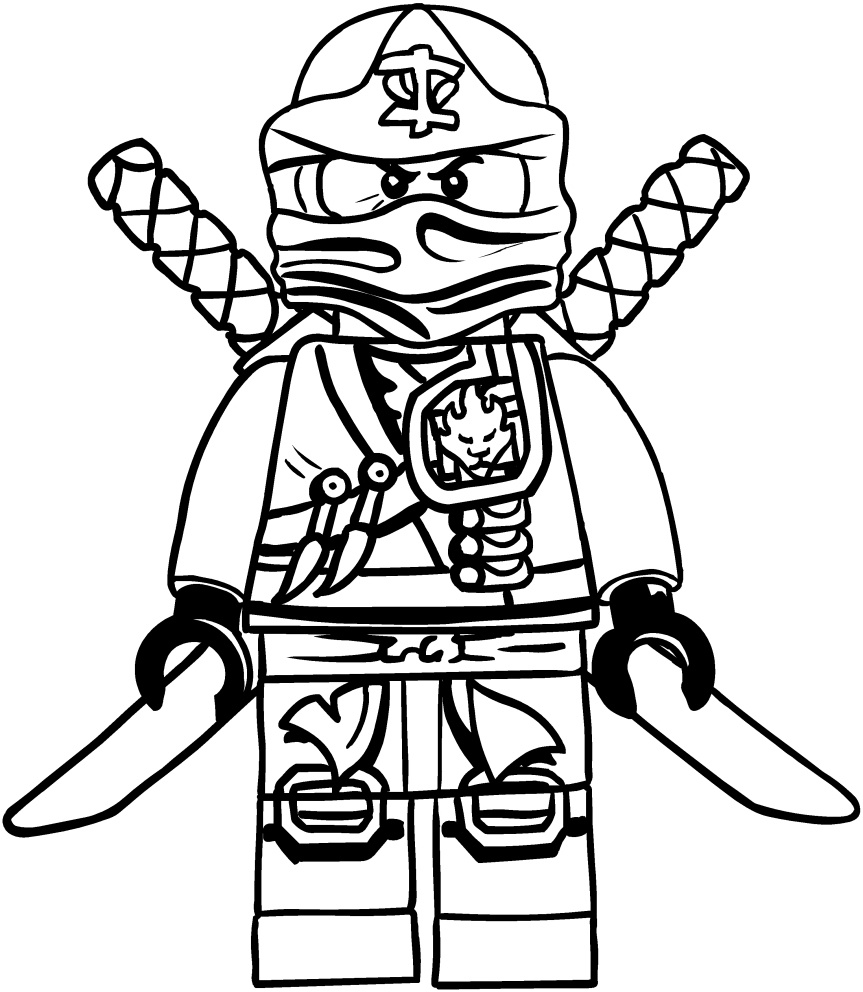 dessin ninjago kai a imprimer dessin ninjago kai a avec coloriage ninjago lloyd a imprimer