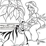 Coloriage Aladdin Rajah Génial Walt Disney Coloring Pages Princess Jasmine & Rajah