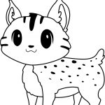 Coloriage Animaux Lynx Unique Coloriage Lynx Pour Enfants Idéal Pour Un Livre De Coloriage