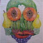 Coloriage Arcimboldo été Nice Guiseppe Arcimboldo Fruit And Ve Able Artist School Art Projects Giuseppe Ar