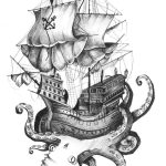 Coloriage Bateau Pirate à Imprimer Élégant Magnoliajones Pirate Ship Drawing Drawings Anchor Drawings