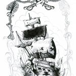 Coloriage Bateau Pirate à Imprimer Unique Pirate2 Drawings Ship Drawing Ship Tattoo