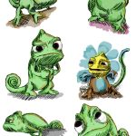 Coloriage Caméléon Nice Pascal Drawing at Paintingvalley Explore Collection Of Pascal Drawing