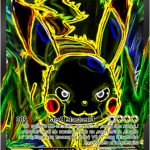 Coloriage Carte Pokemon Ex Et Gx Génial Pikachu Full Art Coloriage