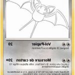 Coloriage Carte Pokemon Ex Et Gx Nouveau Pokémon Coloriage Nosferapti Vol Papier Ma Carte Pokémon