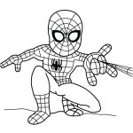 Coloriage Coloriage Spiderman Frais Meilleur Coloriage Spiderman À Imprimer Dessin – Lesgenissesdanslmais