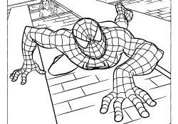 Coloriage Coloriage Spiderman Inspiration Coloriages à Imprimer Spiderman Numéro