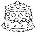 Coloriage De Gateau De Mariage A Imprimer Luxe Gâteau Coloriage Gâteau De Mariage à Imprimer Et Colorier
