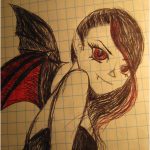 Coloriage De Vampire à Imprimer Meilleur De Easy Anime Drawings Vampire