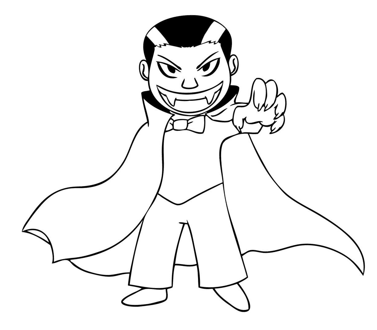 vampire coloring pages