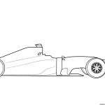 Coloriage Formule 1 2020 Inspiration Blank Formula 1 Race Car Coloring Page