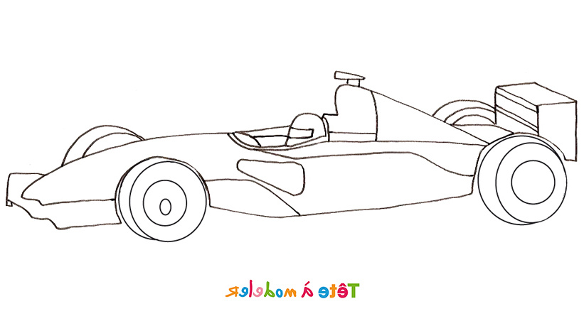 Coloriage formule 1 2020 Inspiration formule 1 Dessin Coloriage formule 1 Dessin A Colorier Gratuits A