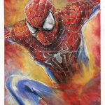 Coloriage à Imprimer Gratuit Spiderman Nice Spiderman Watercolor At Getdrawings Free