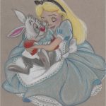 Coloriage Alice Au Pays Des Merveilles à Imprimer Gratuit Génial Les Gribouillis De Clochette1967 In 2019 Cute Cartoon Wallpapers Disney Drawing
