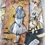 Coloriage Alice Au Pays Des Merveilles à Imprimer Gratuit Génial Srm Stickers Alice In Wonderland Mixed Media Bag
