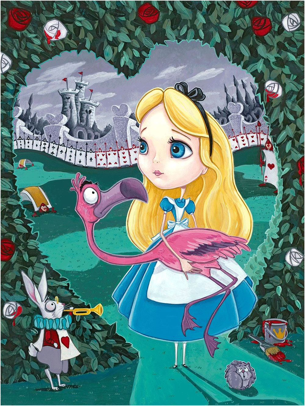Punk Alice in Wonderland