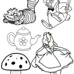 Coloriage Alice Au Pays Des Merveilles Disney Inspiration Coloriage Disney Alice Au Pays Des Merveilles