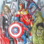 Coloriage Avengers Endgame à Imprimer Meilleur De Avengers Drawing At Getdrawings Free