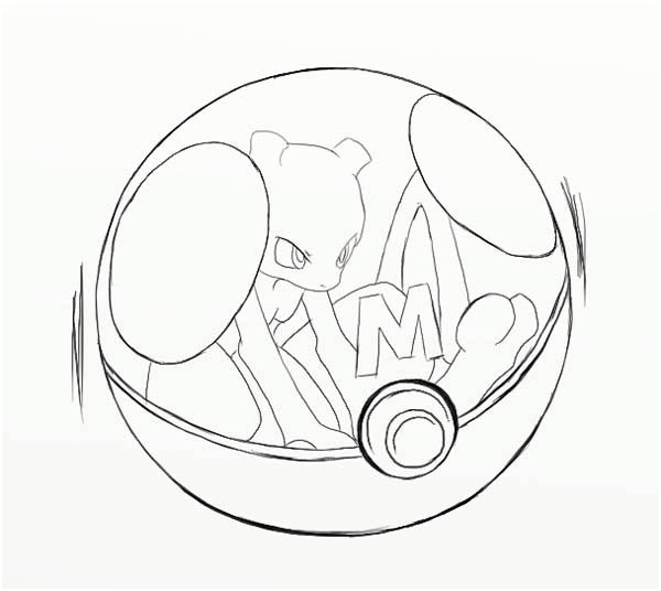 pokeball coloring pages