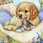 Coloriage Chat Et Chien à Imprimer Frais Katzen Und Hundebild Illustration De Chien Coloriage Animaux Peinture De Chat