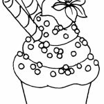 Coloriage Cupcake Nice Free & Easy To Print Cupcake Coloring Pages